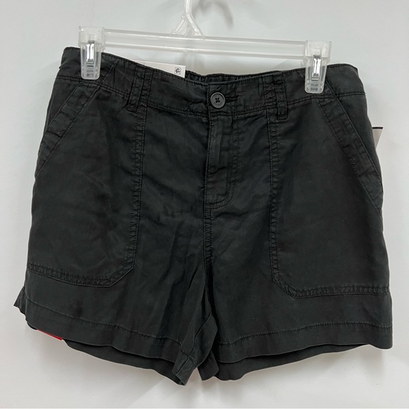 Social Standard by Sanctuary xs shorts washed black Fortune 100% Lyocell pockets - Picture 1 of 10